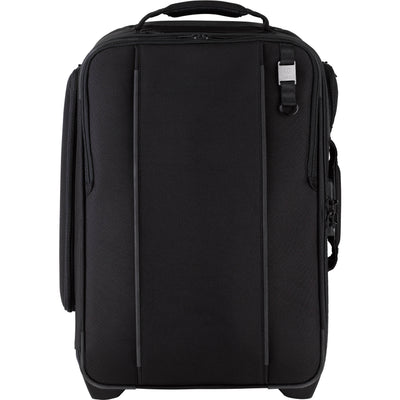 Tenba Roadie Roller 21 rolling camera bag with capacity for 2 cameras and 8 to 10 lenses