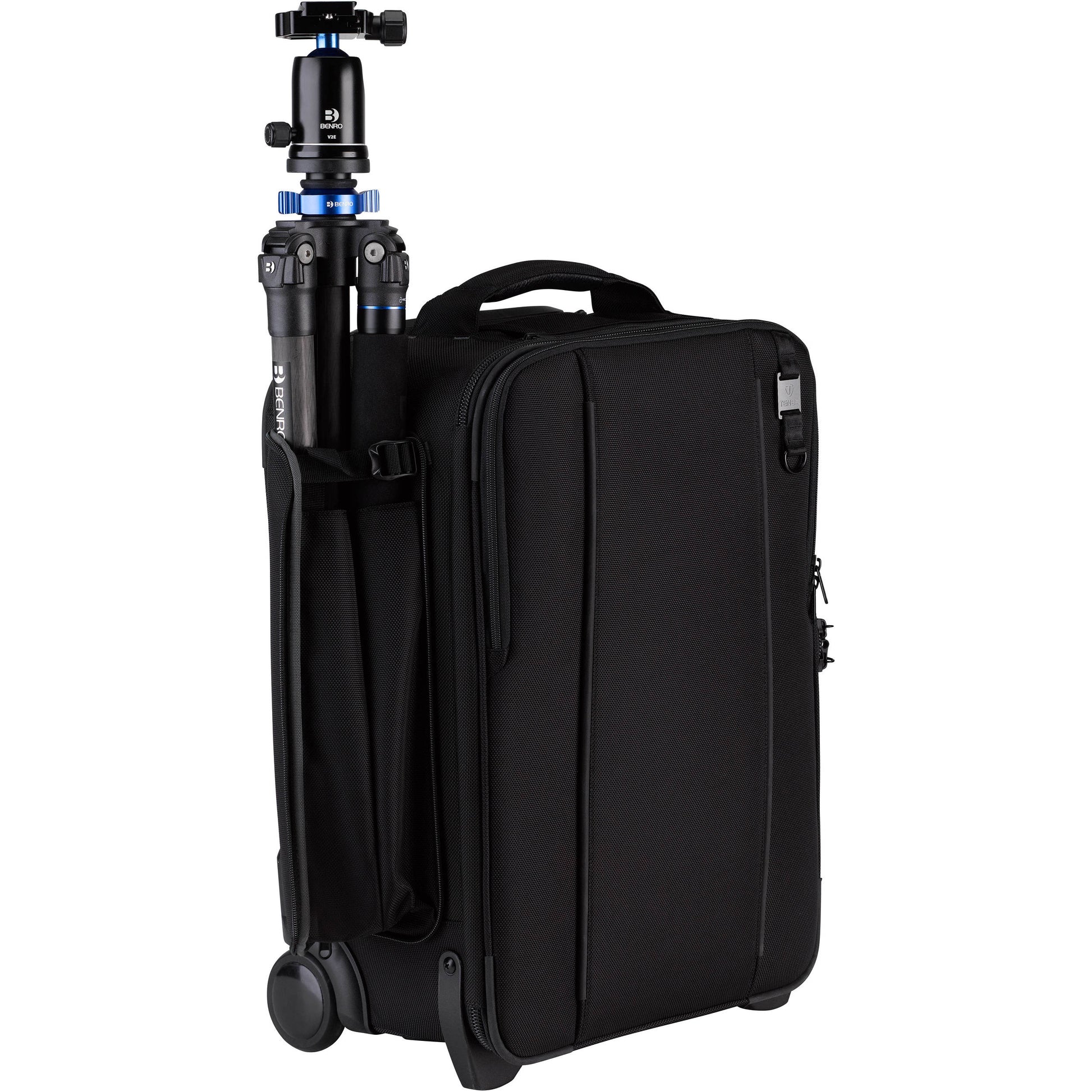 Tenba Roadie Roller 21 rolling camera bag with capacity for 2 cameras and 8 to 10 lenses