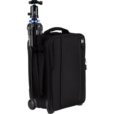 Tenba Roadie Roller 21 rolling camera bag with capacity for 2 cameras and 8 to 10 lenses