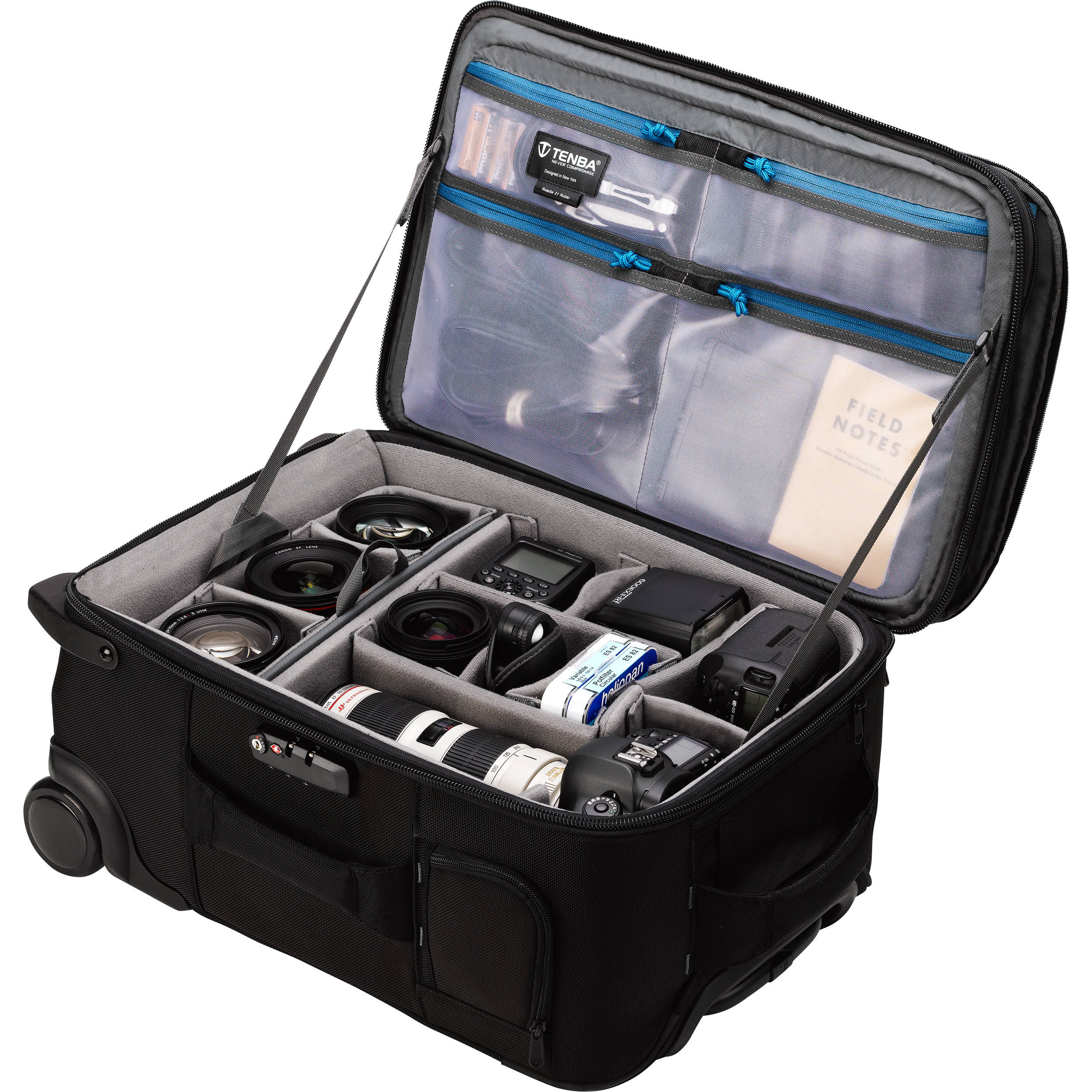 Travel smarter with the Tenba Roadie Roller-premium, durable, and airline-ready camera roller