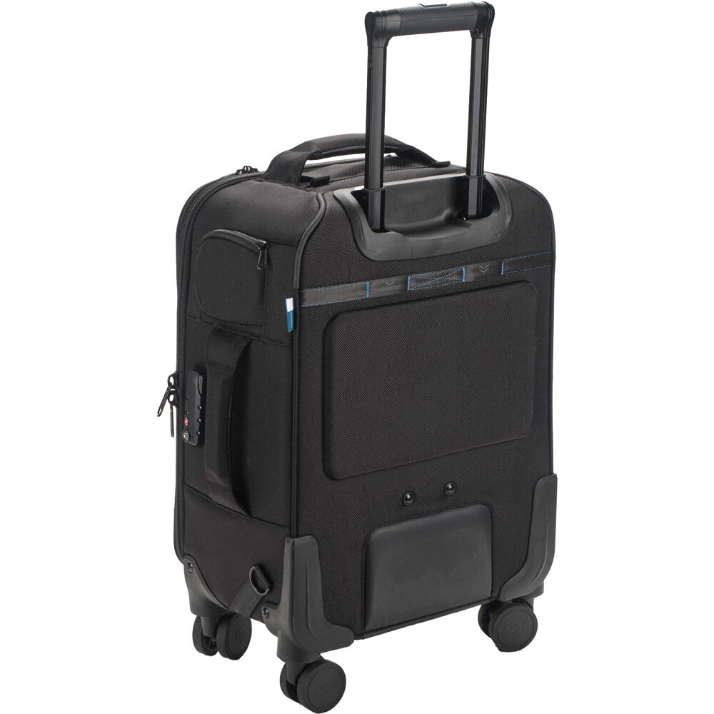 Tenba Roadie V2 Spinner 21 Air black case back view