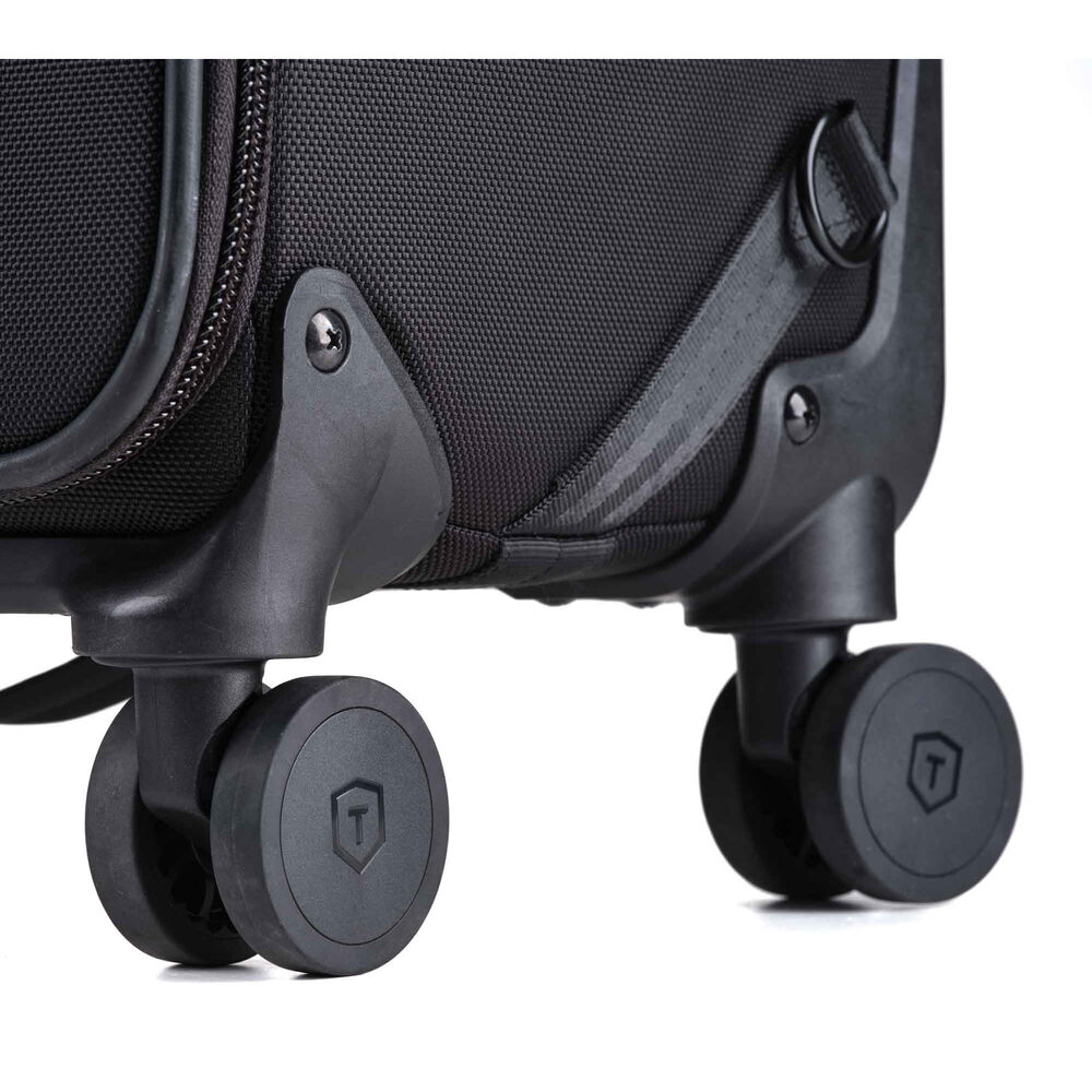 Tenba Roadie V2 Spinner 21 Air black case wheel detail