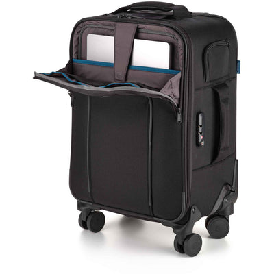 Tenba Roadie V2 Spinner 22 black camera case front pouch