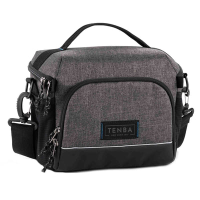 Tenba Skyline V2 Shoulder Bag 10 in grey for DSLR or mirrorless camera with accessories