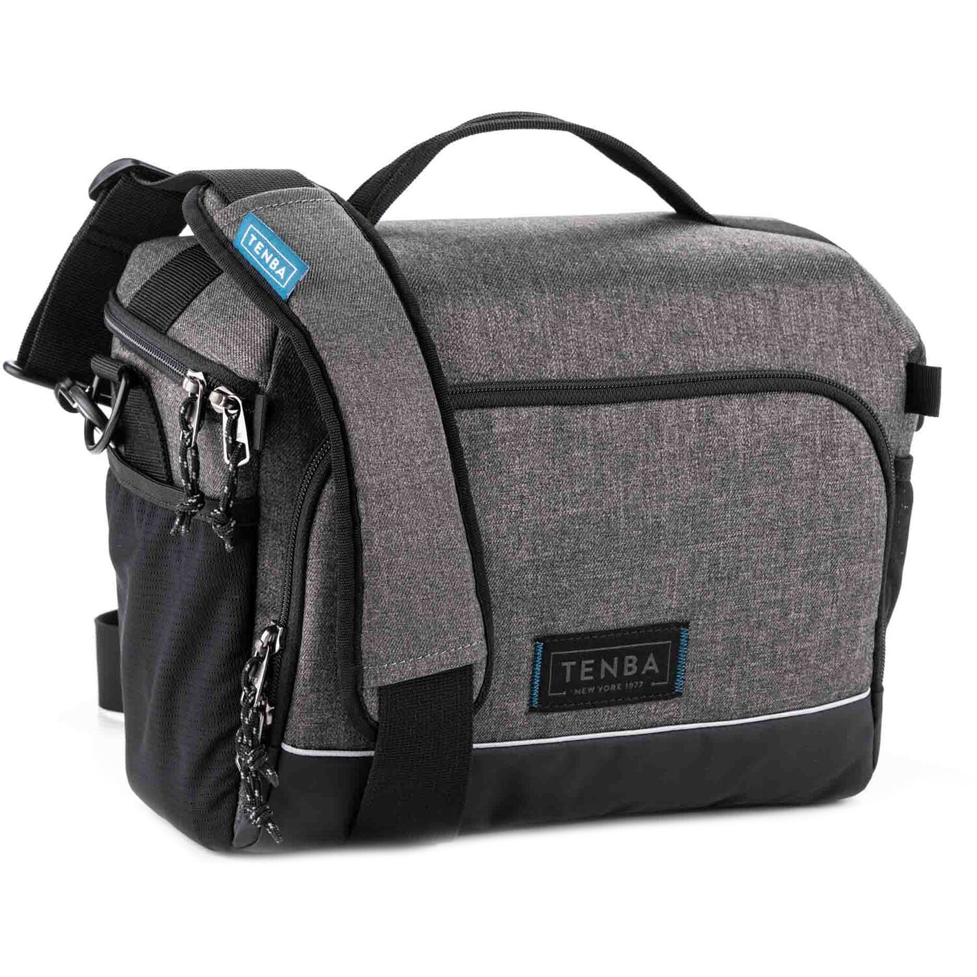 Tenba Skyline V2 Shoulder Bag 12 in grey for DSLR or mirrorless camera with accessories