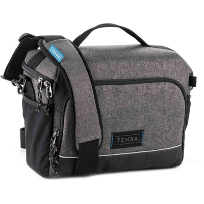 Tenba Skyline V2 Shoulder Bag 12 in grey for DSLR or mirrorless camera with accessories