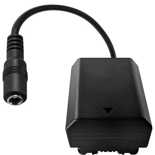 Tether Tools Relay Camera Coupler for Sony NP-FZ100 battery enabling continuous power.