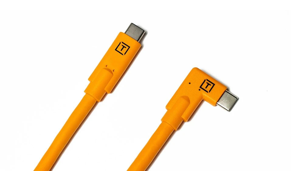 Tether Tools TetherPro USB Type-C Male to USB Type-C Male Cable (4.6m Orange)