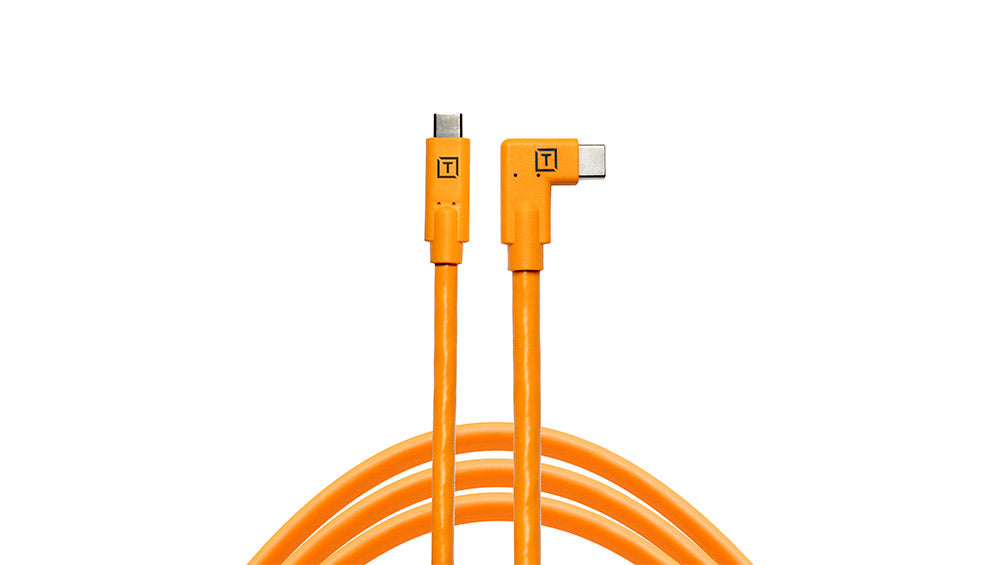 Tether Tools TetherPro USB Type-C Male to USB Type-C Male Cable (4.6m Orange)