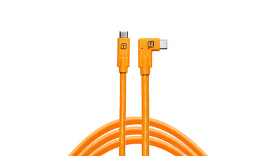 Tether Tools TetherPro USB Type-C Male to USB Type-C Male Cable (4.6m Orange)