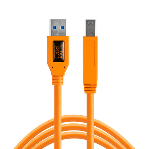 Tether Tools TetherPro USB 3.0 to Male B Cable for reliable tethered photography connectivity.