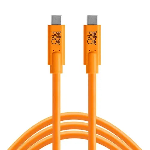 Tether Tools TetherPro USB-C to USB-C 4.6 m cable for fast tethered photography.