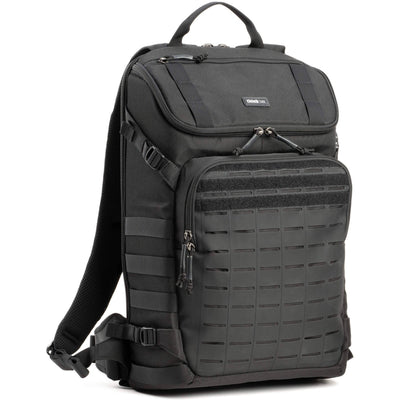 DarkLight Tactical Camera Backpack with multiple compartments for cameras and lenses