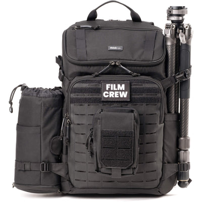 DarkLight Tactical Camera Backpack with multiple compartments for cameras and lenses