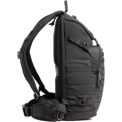 DarkLight Tactical Camera Backpack with multiple compartments for cameras and lenses