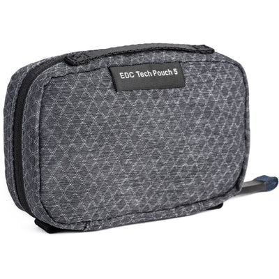 Think Tank EDC Pouch with pockets, zippered compartment, water-repellent coating, and open-flat design for easy access.