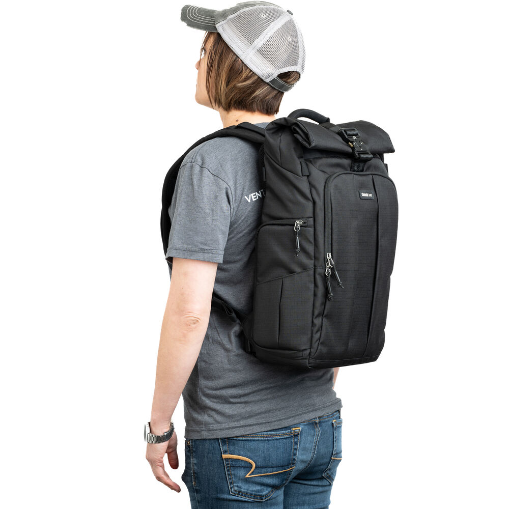 Camera bag with padded dividers and eco-friendly design