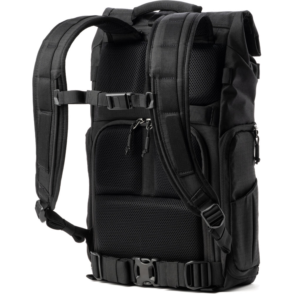 Camera bag with padded dividers and eco-friendly design