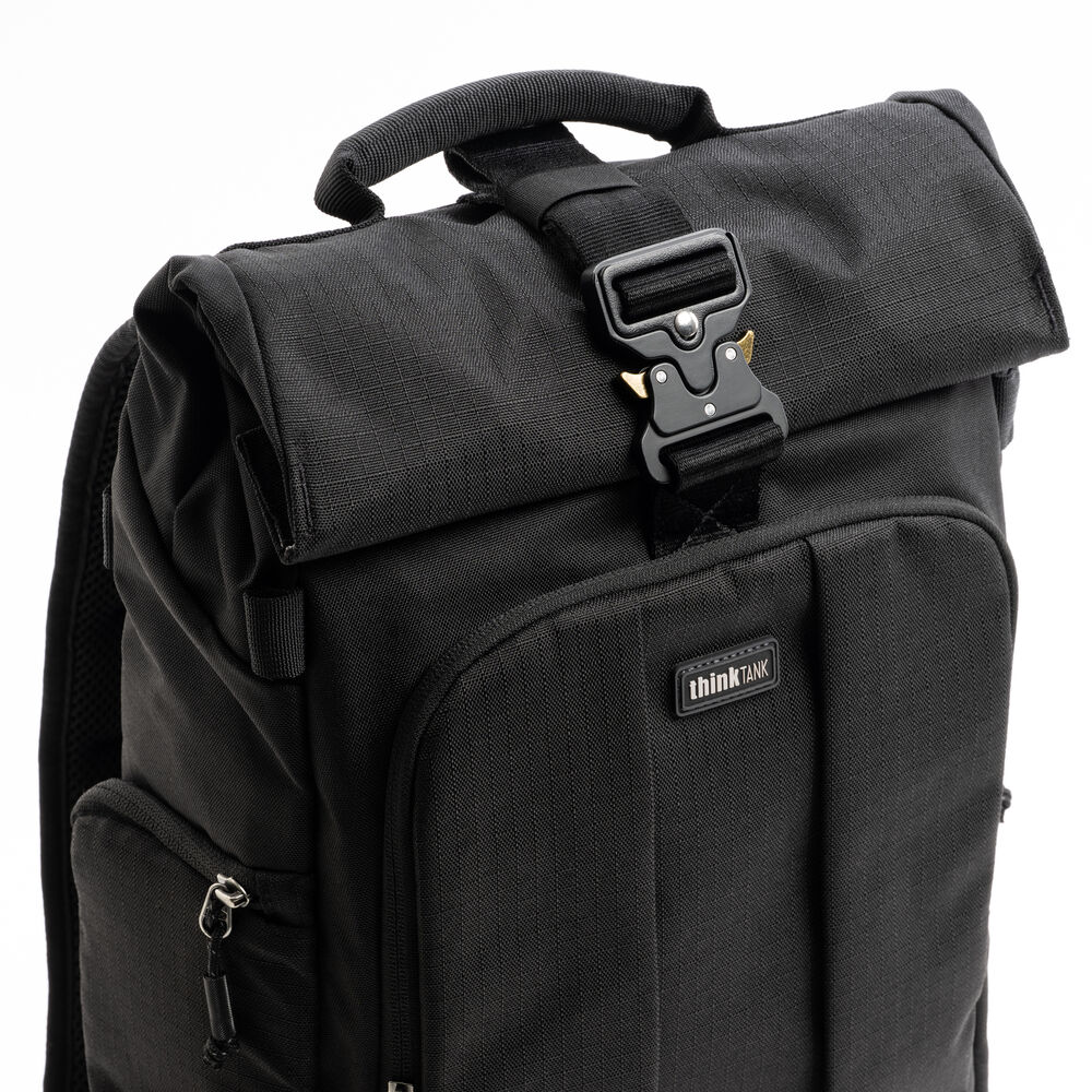 Camera bag with padded dividers and eco-friendly design