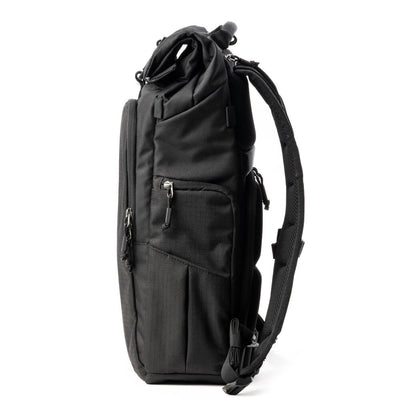Camera bag with padded dividers and eco-friendly design