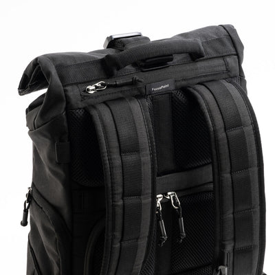 Camera bag with padded dividers and eco-friendly design