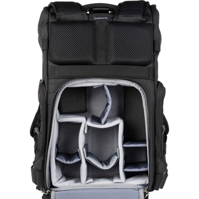 Camera bag with padded dividers and eco-friendly design