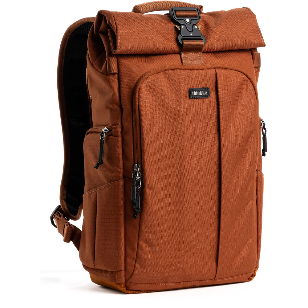 Think Tank FocusPoint Roll-Top Camera Backpack, 22L, Urban Rust