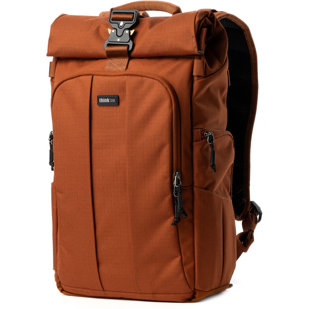 Think Tank FocusPoint Roll-Top Camera Backpack, 22L, Urban Rust