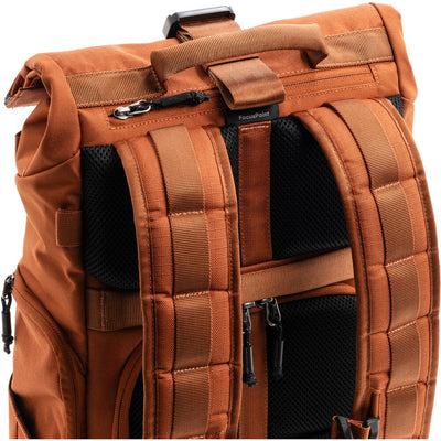 Think Tank FocusPoint Roll-Top Camera Backpack, 22L, Urban Rust