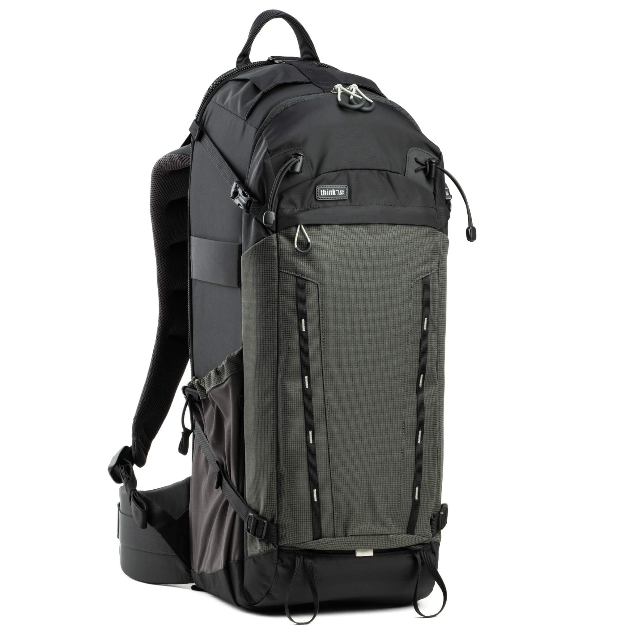 Camera backpack 32 L, rear access, padded, fits super telephoto gear