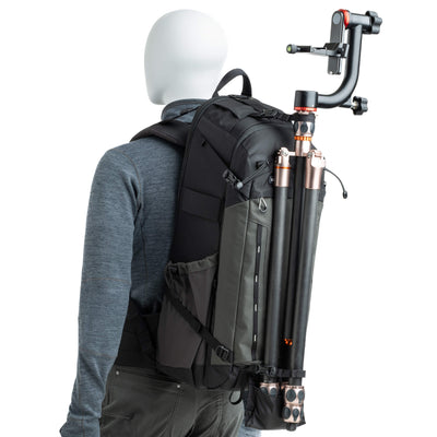 Camera backpack 32 L, rear access, padded, fits super telephoto gear
