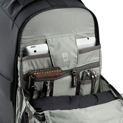 Camera backpack 32 L, rear access, padded, fits super telephoto gear