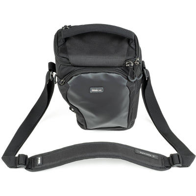 Think Tank mirrorless camera holster with accessory pockets
