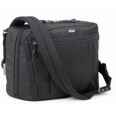 Think Tank PressPass 20 camera bag with padded interior.