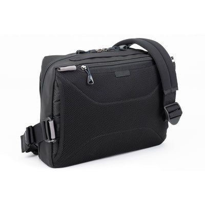 Think Tank PressPass 20 camera bag with padded interior.