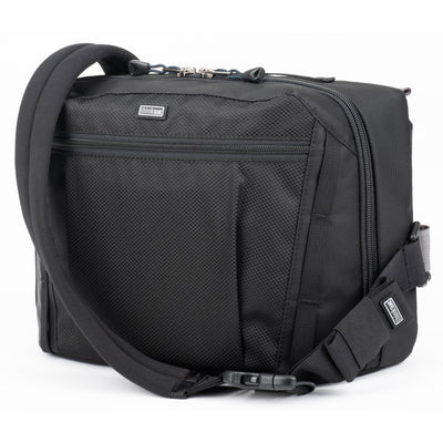 Think Tank PressPass 20 camera bag with padded interior.