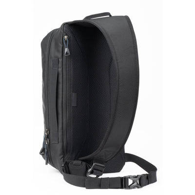 PressPass Sling Bag with removable insert, grab handle, and rain cover for easy camera access.
