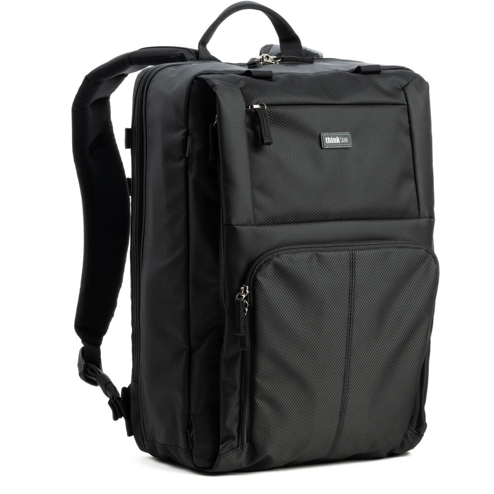Versatile camera backpack with quick access and expandable storage