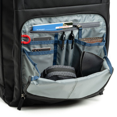 Versatile camera backpack with quick access and expandable storage