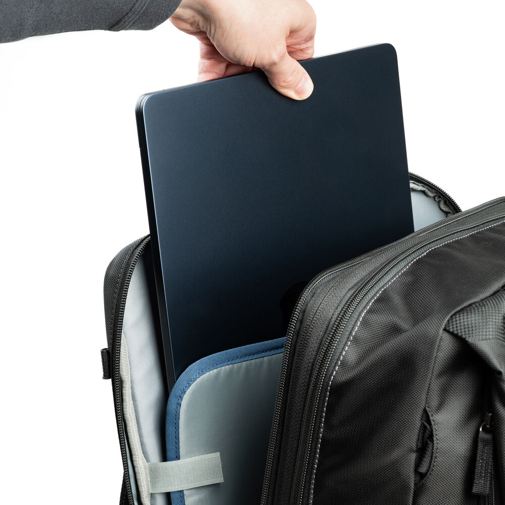 Versatile camera backpack with quick access and expandable storage