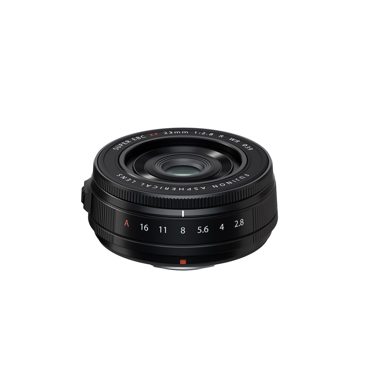 FUJIFILM XF 23mm f/2.8 R WR Lens (Silver) compact wide-angle prime for X-Series cameras with weather sealing and smooth AF.