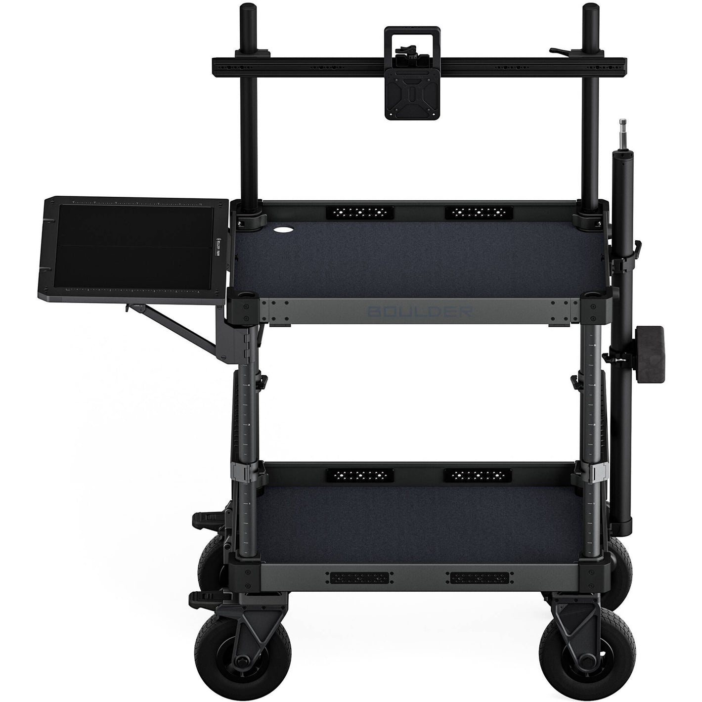 Tilta Boulder 36" Camera Cart with tool-free assembly and side table
