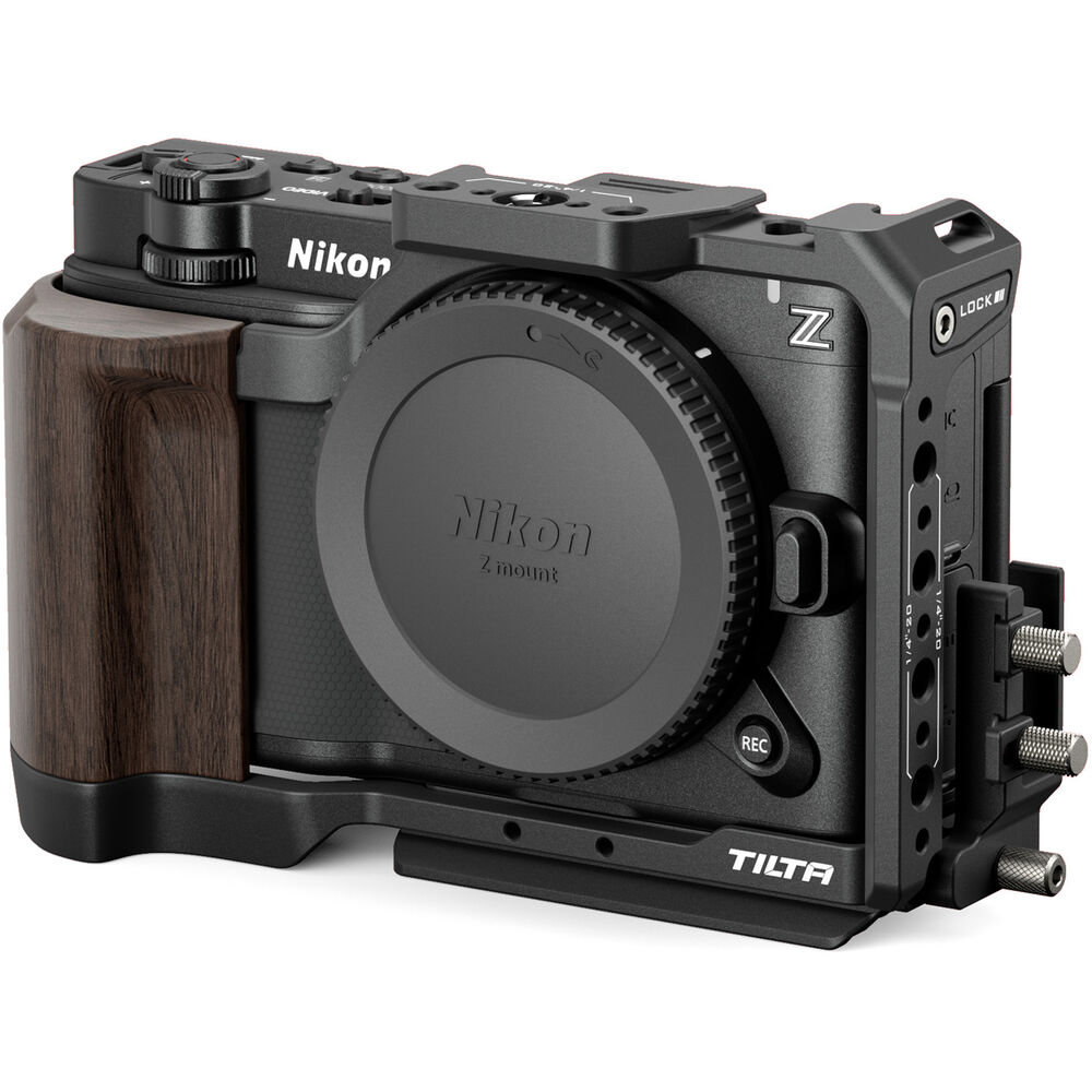 Tilta for Nikon ZR camera cage with modular mounts and cable clamp
