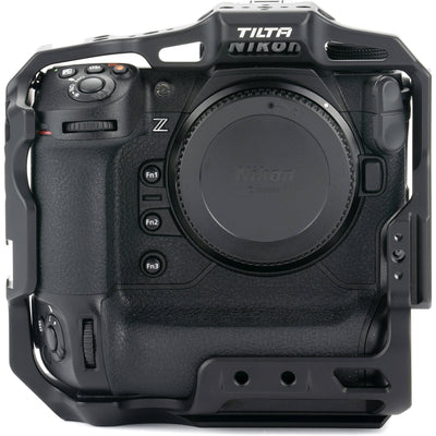 Protect your Nikon Z9 with Tilta's Full Camera Cage for secure mounting and accessory expansion.