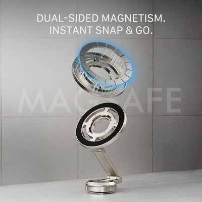 Tilta Magnetic Articulating Mounting Kit with MagSafe, dual-axis arm, Cold Shoe and 1/4"-20 mounts.