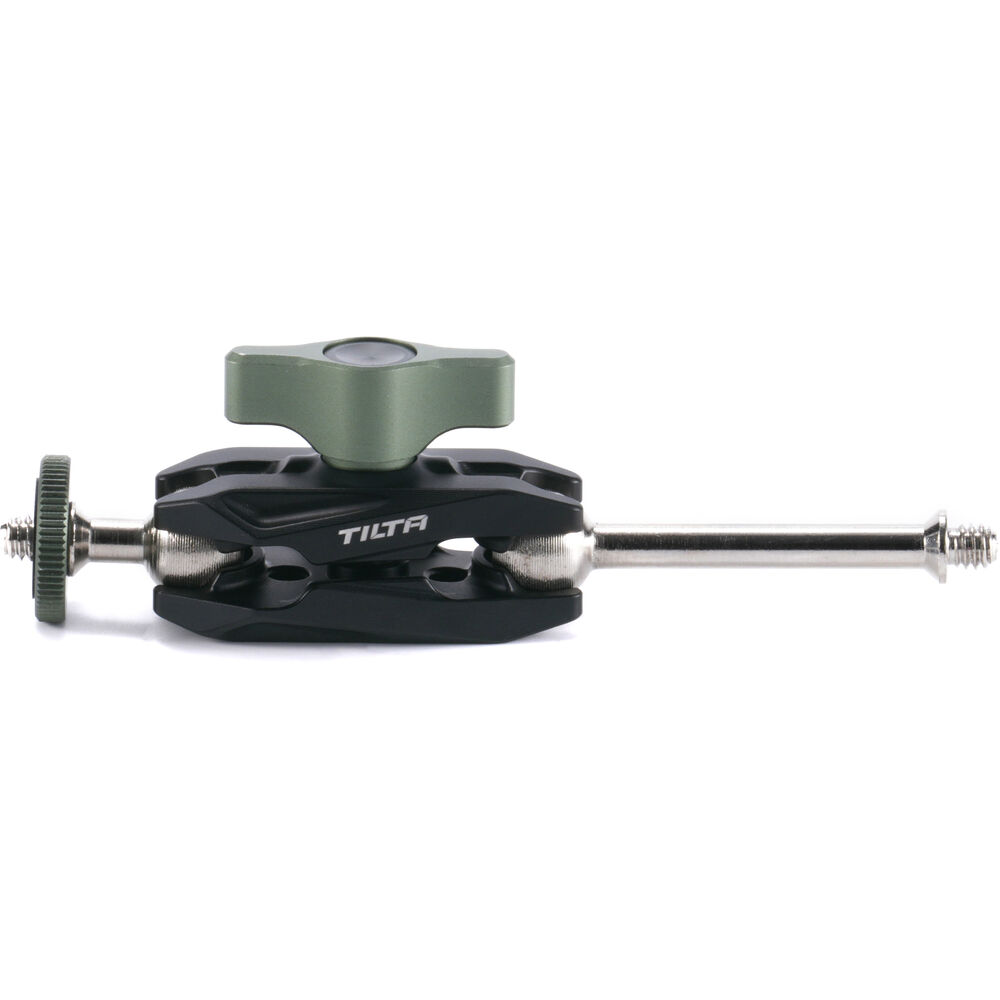 Micro articulating arm with two ball heads, aluminium