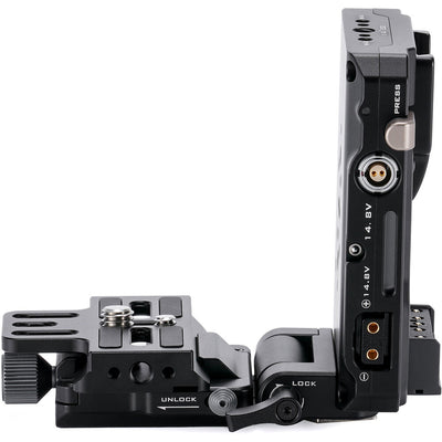 V-Mount battery plate with Arca quick release and outputs