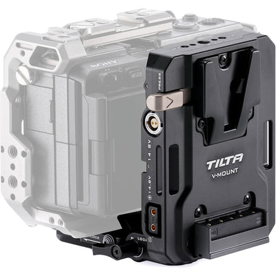 V-Mount battery plate with Arca quick release and outputs