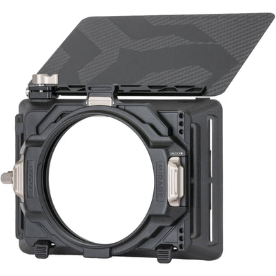 Tilta Mirage Matte Box for professional video and film production, with dual-stage filter system and adjustable flags.