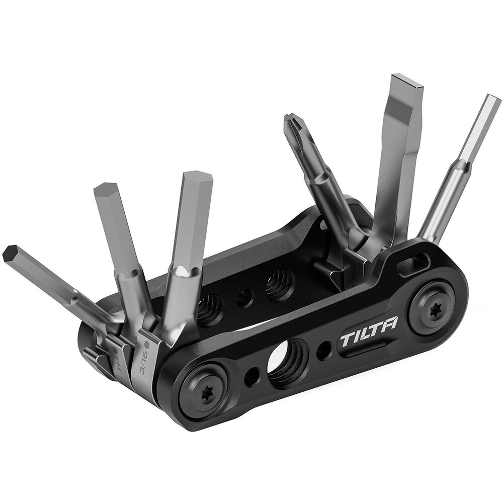 Tilta mini tool kit with Allen keys and screwdriver bits